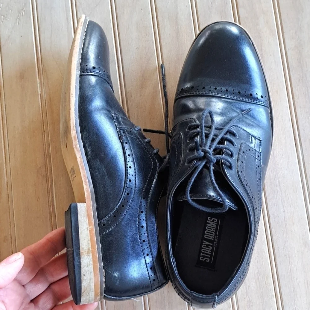 Stacy Adams Boys Oxford Dressy Shoes